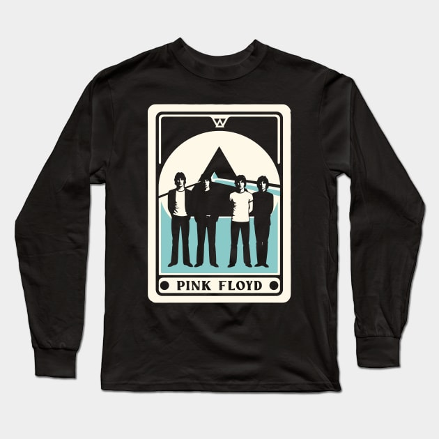 Pink Floyd //\\ Vintage Fan Art Long Sleeve T-Shirt by Trendsdk